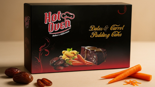 Dates Carrot Pudding Cake